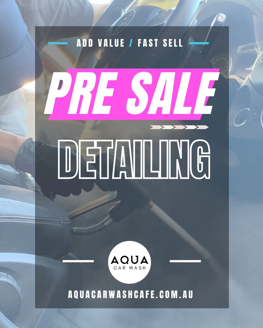 AQUA Car Wash Pre Sale Package | Sedan