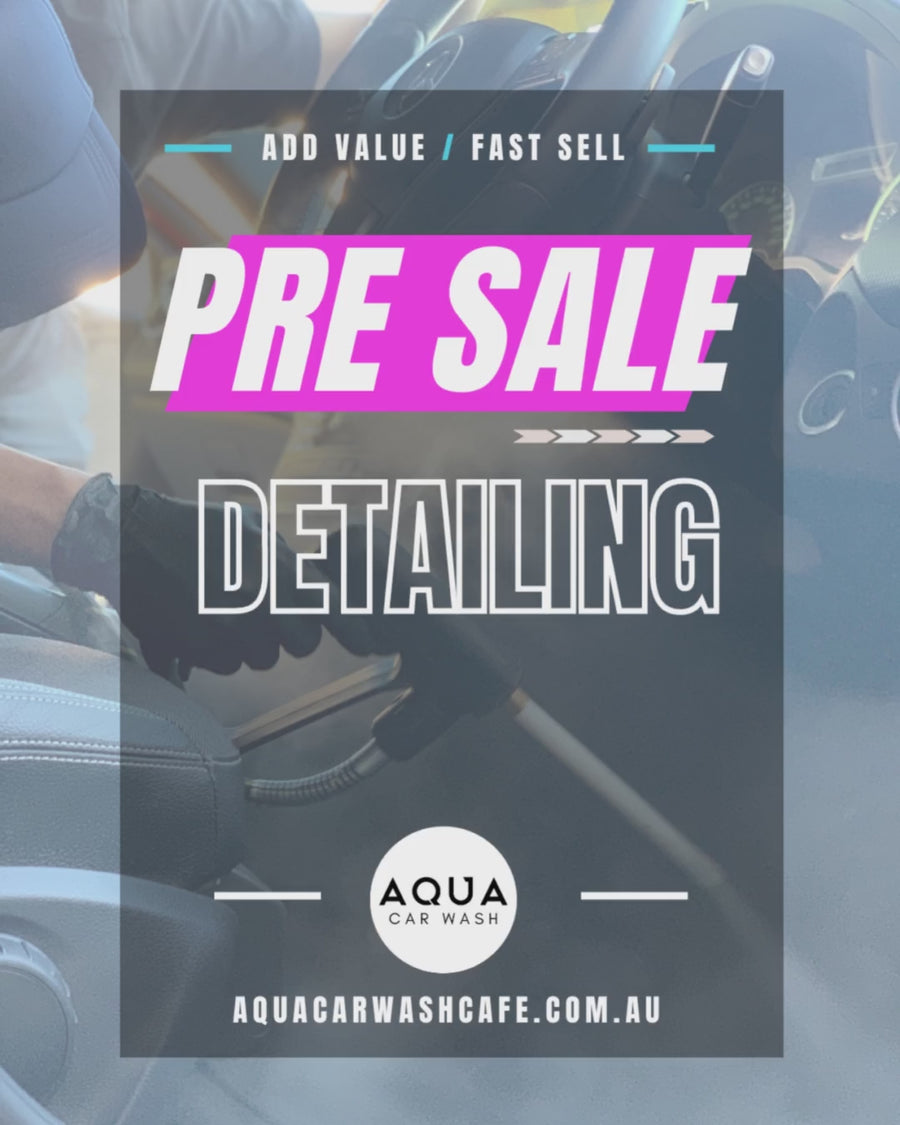 AQUA Car Wash Pre Sale Package | Sedan