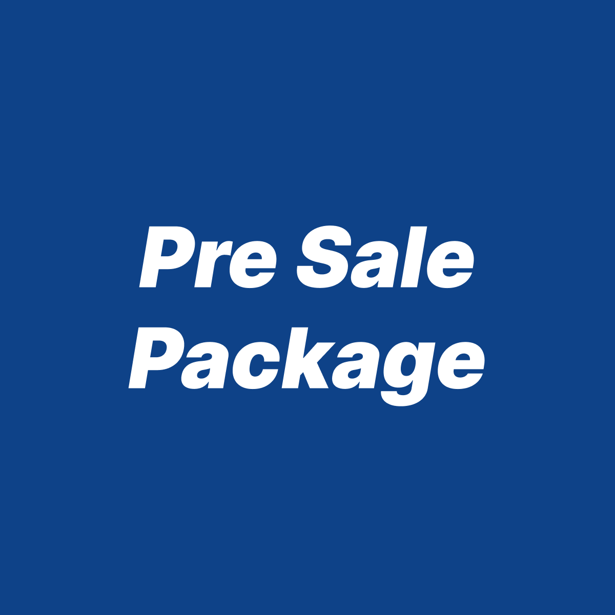 Aqua Car Wash Pre Sale Package